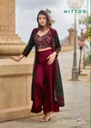 Zubeda Vol 2 By Mittoo Roman Silk Printed Indo Western Collection 